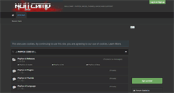 Desktop Screenshot of nullcamp.com