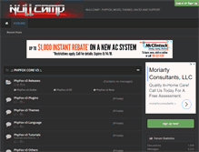 Tablet Screenshot of nullcamp.com